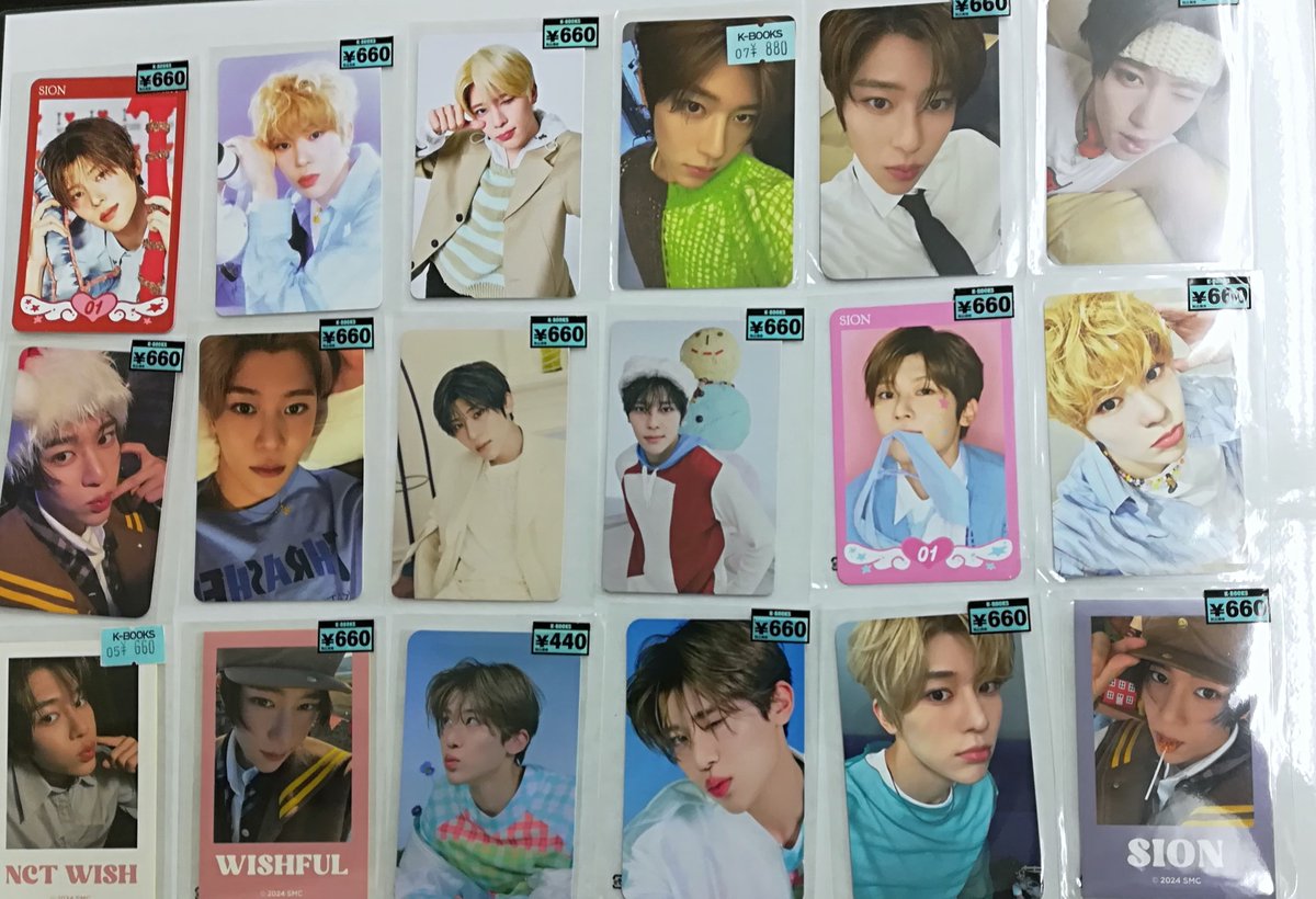 商品情報】 「NCT WISH」より シオンさんのトレカを販売中！！ なんば