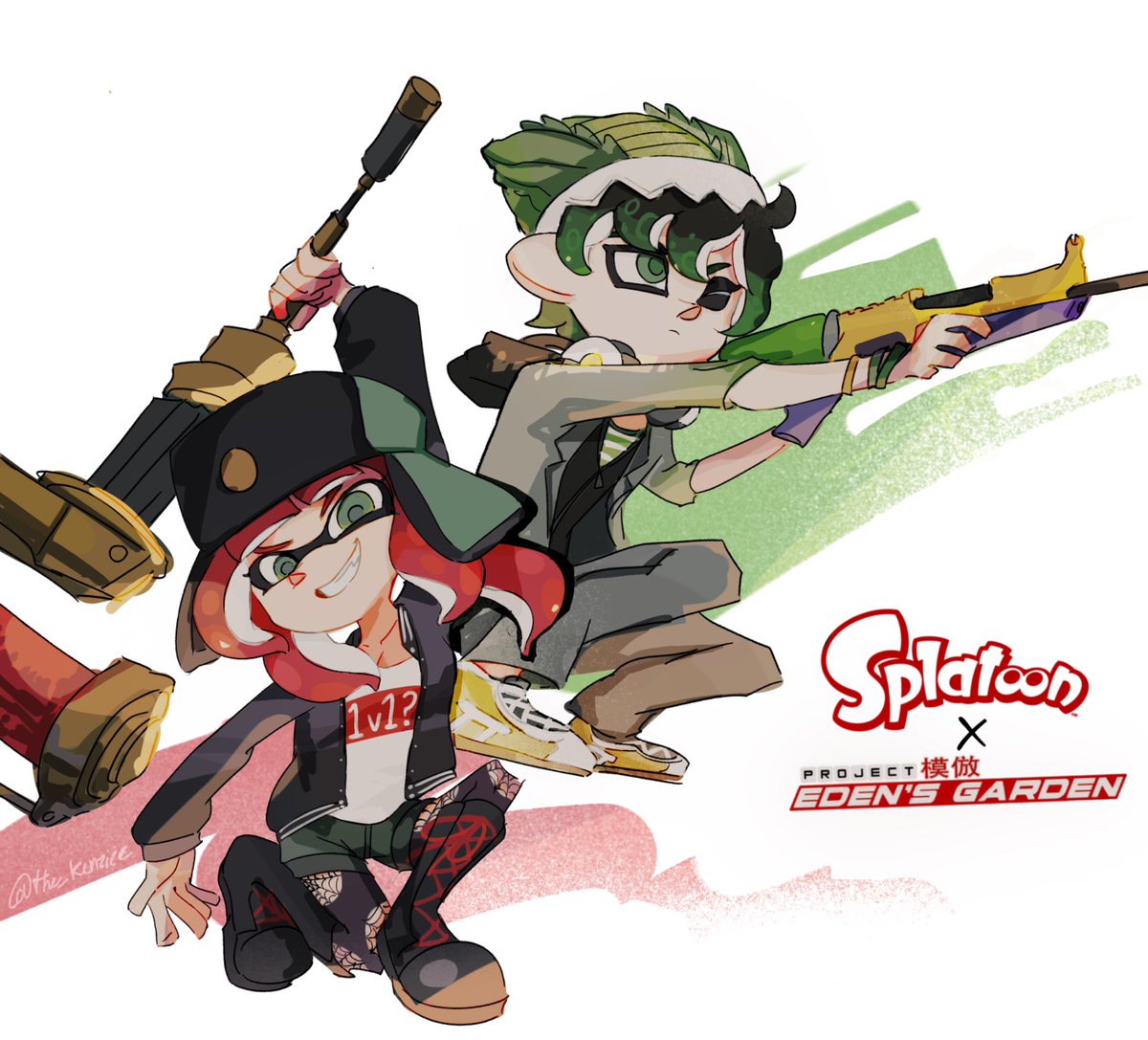 #Pjegtwt #Splatoon3art 

🕷️🐊