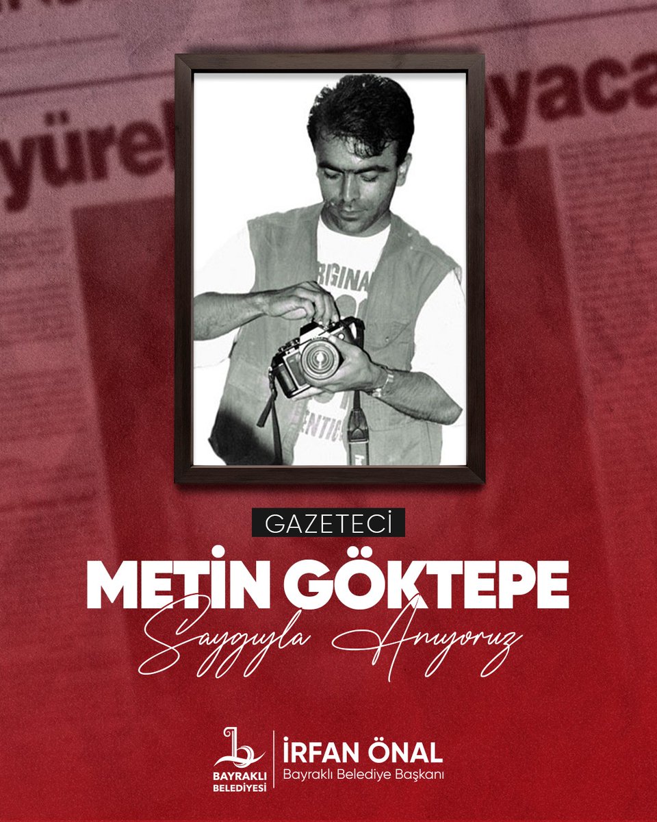 Bu yürek susmayacak.

Gerçeğin peşinde koştuğu için katledilen gazeteci Metin Göktepe’yi saygıyla anıyorum.
Hakikatin üzerine örtülmek istenen her örtü, onun adıyla yırtılmıştır.

Metin Göktepe’nin bıraktığı iz; basın özgürlüğünün, halkın haber alma hakkının ve adalet