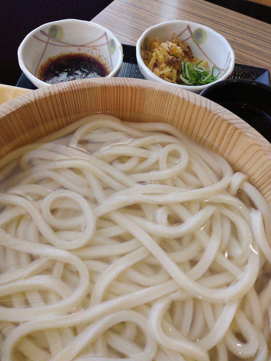 おうどん食べて帰るぅ🐾