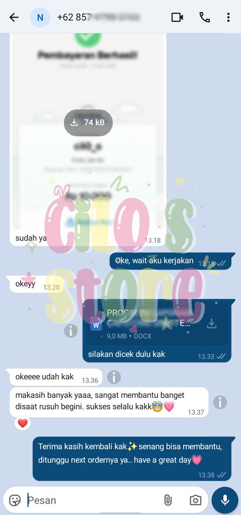 httpscilo's tweet image. aku open terus ya guys!💗

yg butuh joki formatting skripsi/proposal/makalah/laporan, nomor halaman, margin, dapus mendeley (sitasi/footnote), joki tulis, joki ketik, joki makalah, dll bisa wa.me/6283116877328

 #zonauang