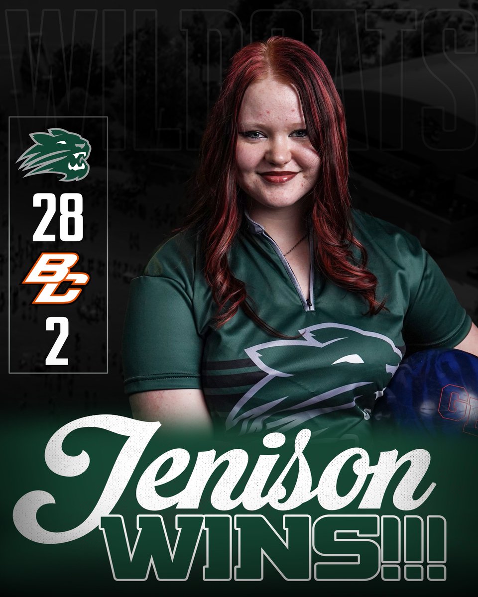 JenisonWildcats's tweet image. JENISON WINS!!!

Girls Bowling defeated Byron Center on Wednesday afternoon in a conference matchup