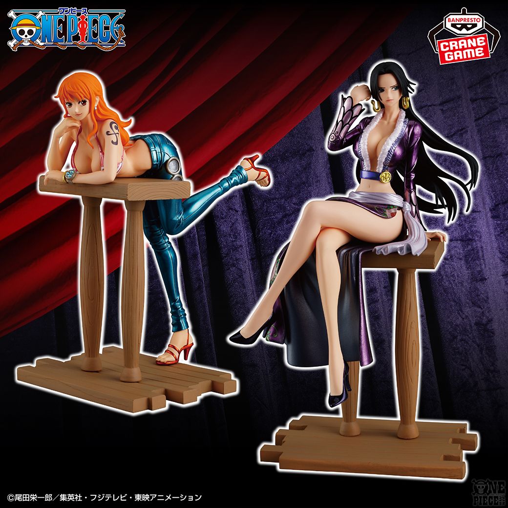 バンプレストから 「GRANDLINE JOURNEY」シリーズの ナミとハンコック