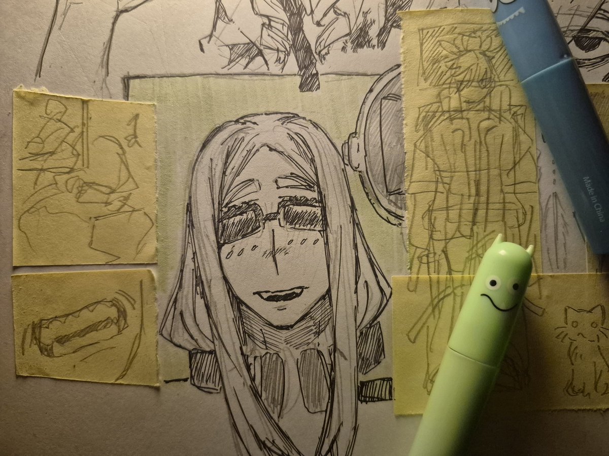 Virtualamane's tweet image. Pc being broken won't stop me from drawing #auguststilza