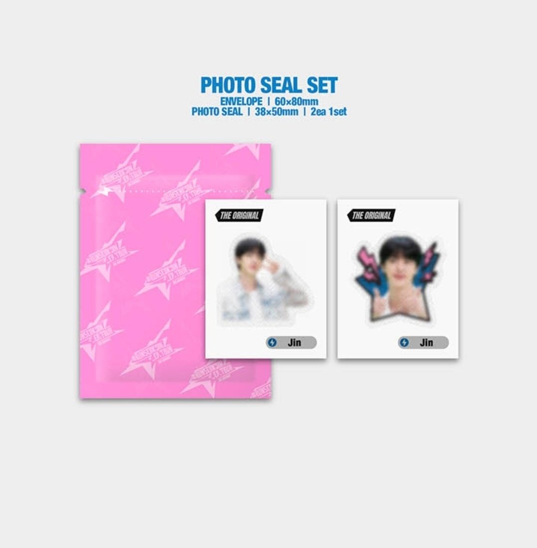 これ😅ジンくんと言えばこのシールが定番になってるね🤭どこで買うかな