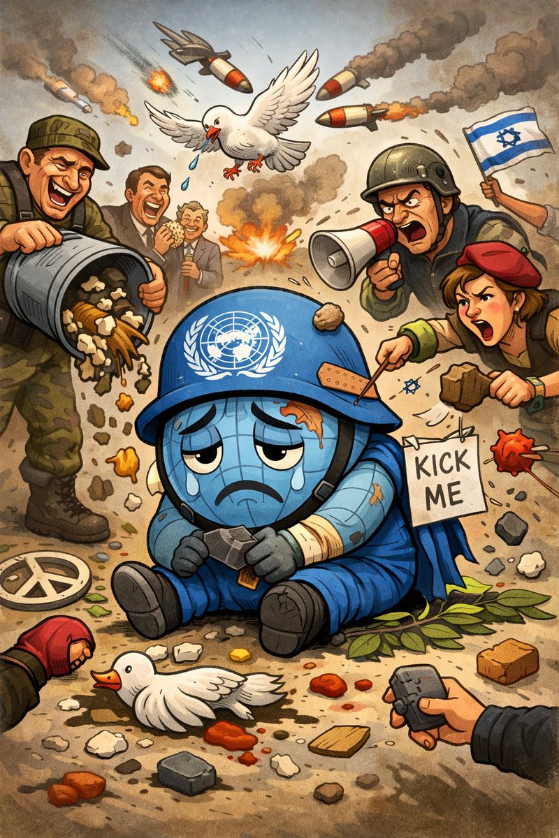 Hello <a href="/UN/">United Nations</a>, are you still around? The world is laughing on you!