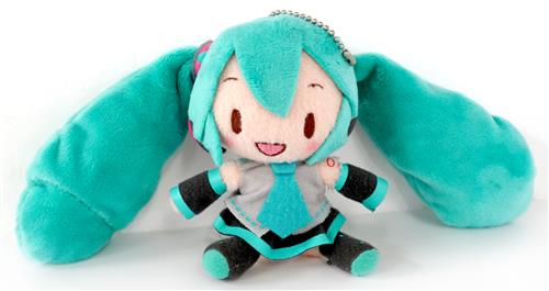 初音ミクシリーズ ふわふわキーチェーンマスコット ミク&KAITO&MEIKO