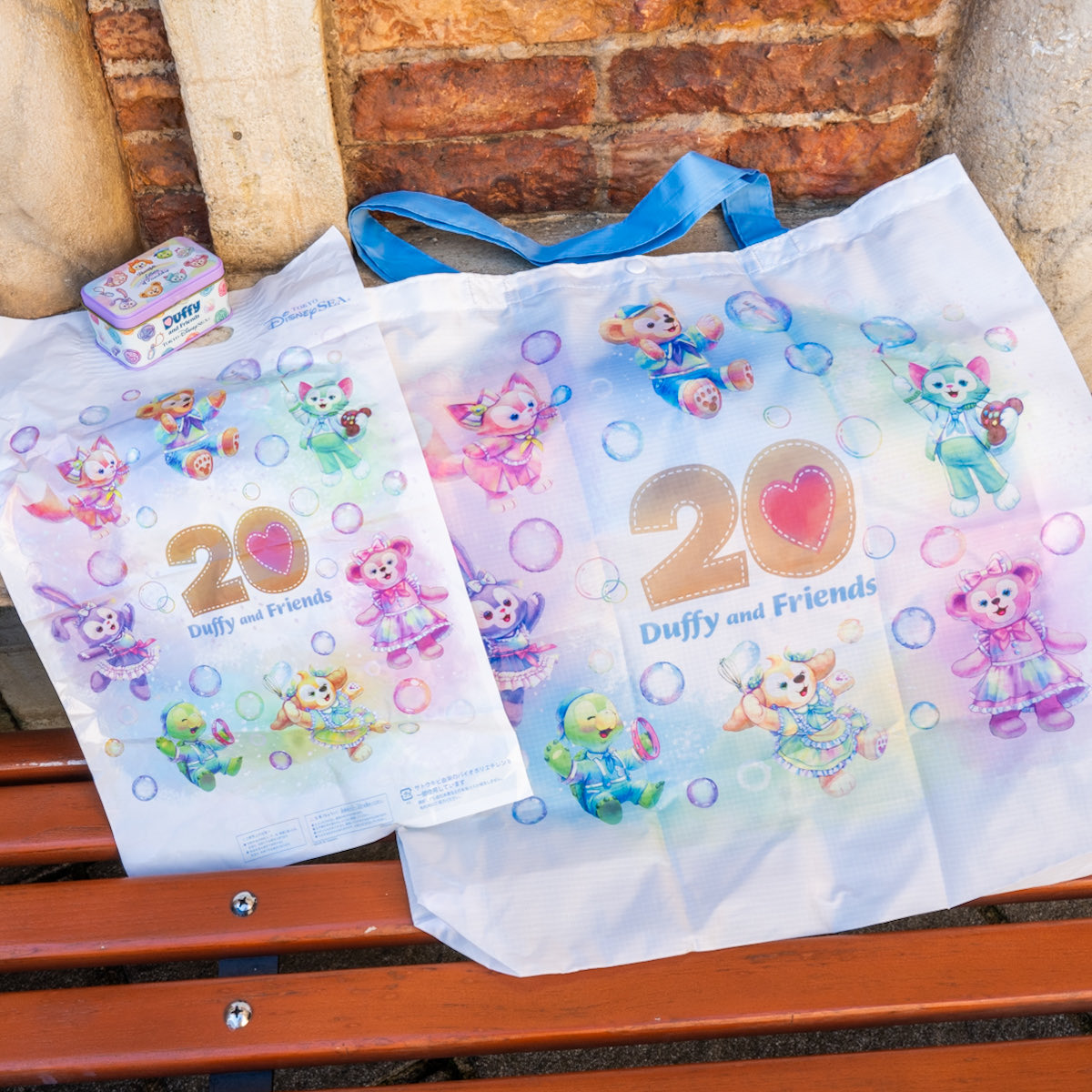 お買い物袋デザイン！ 東京ディズニーシー「ダッフィー＆フレンズ20