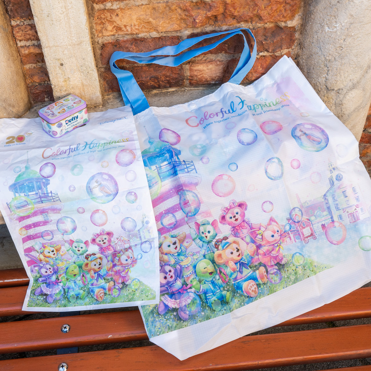 お買い物袋デザイン！ 東京ディズニーシー「ダッフィー＆フレンズ20