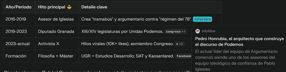 rubencas4's tweet photo. Ex-asesor de Iglesias 
Ex-diputado podemita 
Escribe para https://t.co/Z2UXNCNINZ y Diario Red  
Actual pareja de la ultrazurda chavista Laura Arroyo, directora/coordinadora de El Tablero y participa en otros medios de Canal Red.

Son todo luz y amor. Lo borró. https://t.co/sfzmc2j2v9
