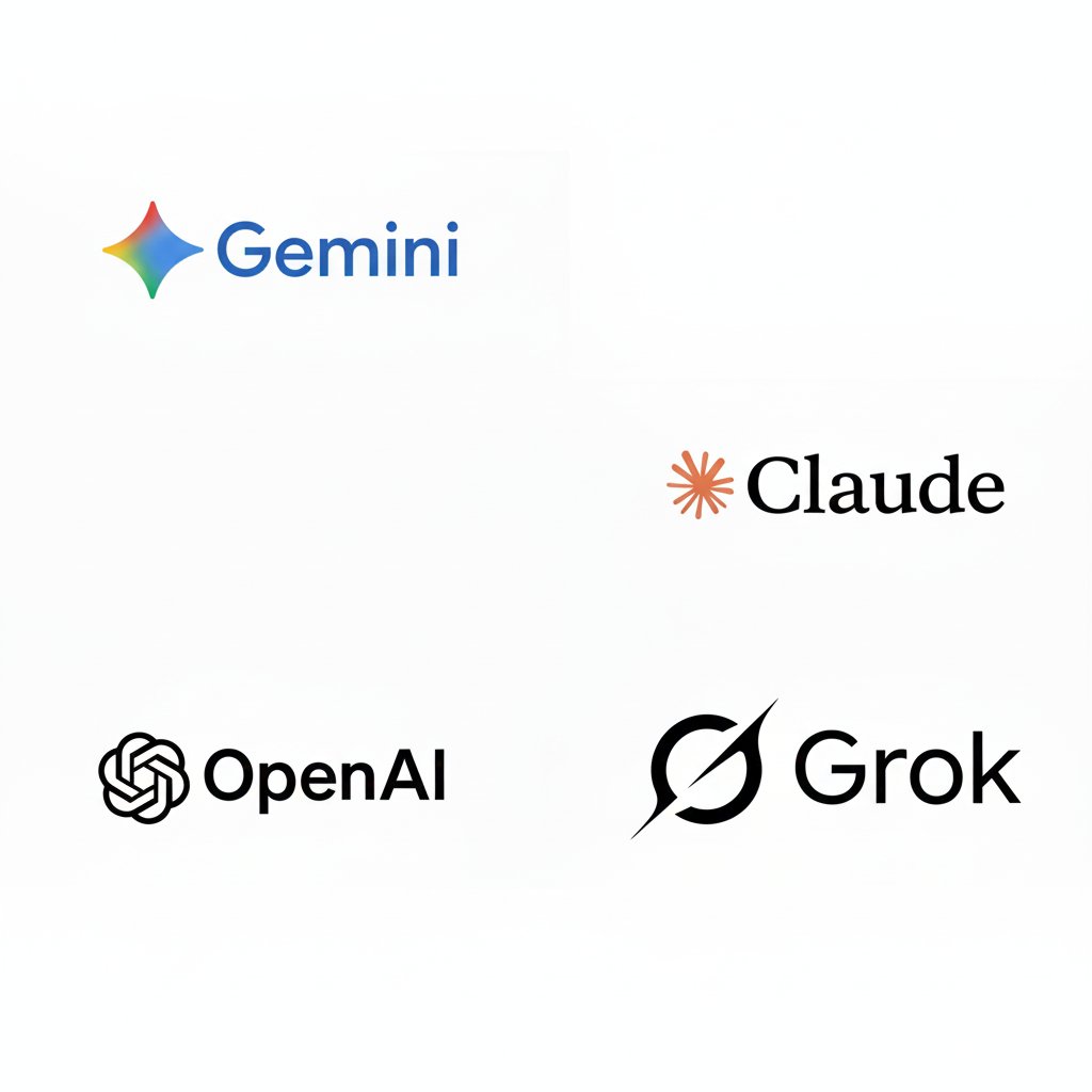 The "Big Four" of 2026.
​If you could only use ONE to power your automations for the rest of the year, which are you picking?
#FutureOfWork ​#TechTrends ​#Automation​ #GenAI ​#LLMs ​#ClaudeAI​#OpenAI ​#GeminiAI