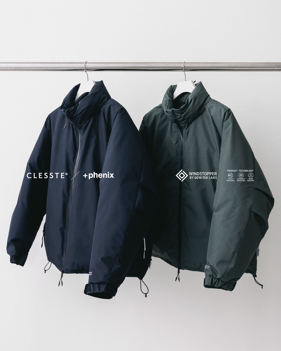 CLESSTE × Plus Phenix 2026 SS 別注 “GORE-TEX WINDSTOPPER LABS CITY