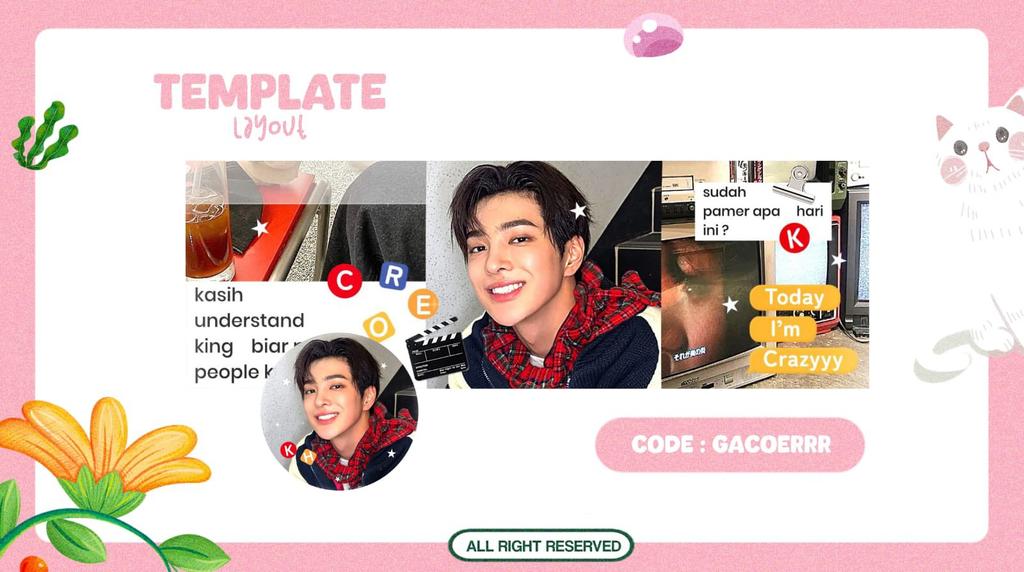 rinbunby's tweet image. help repost thankyou! 

   hi guys! shera ada template layout IPV yang bisa ditake sekarang B1G1 only 100k/each dan bebas take yap🍥🥢 yuu jajan! 

#zonauang