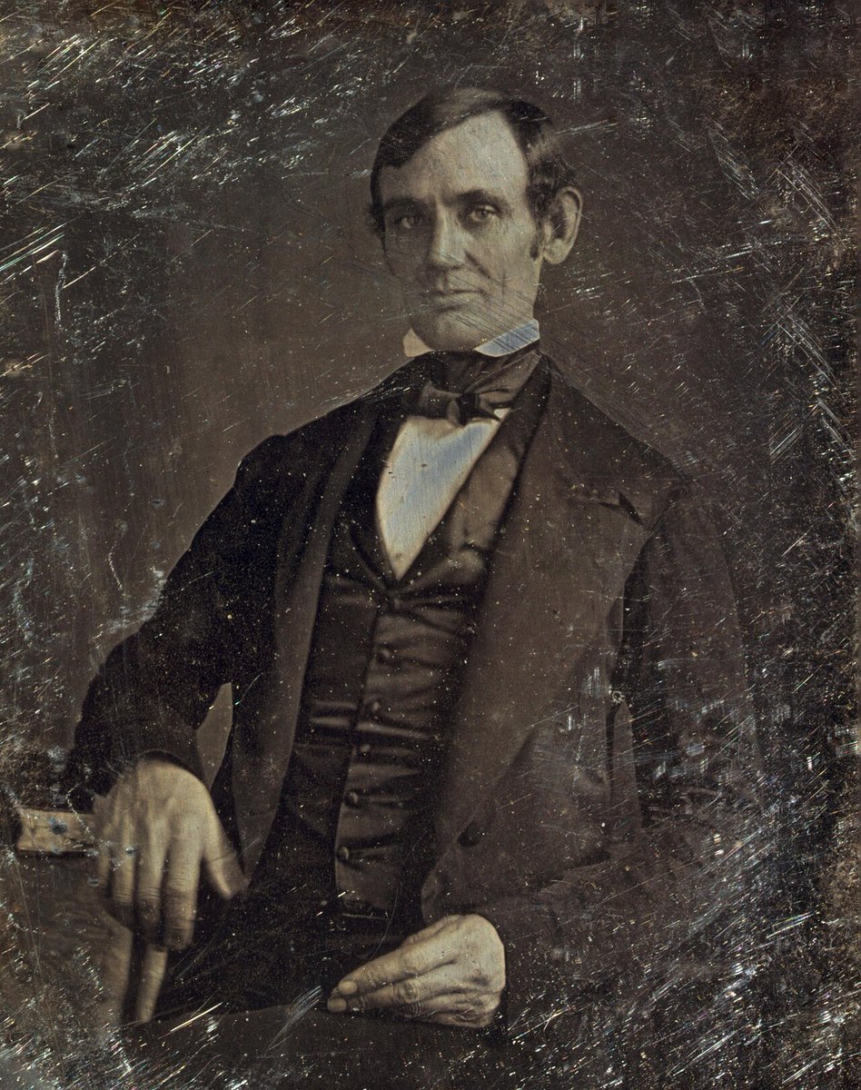 URDailyHistory's tweet image. 12 Jan 1848: Then Whig party Congressman Abraham #Lincoln delivers a #politically ill timed speech offering a blistering attack on #Democratic President James K. Polk's war with Mexico, just as America was about to win the war. #History #OTD #ad amzn.to/3GiP2OY