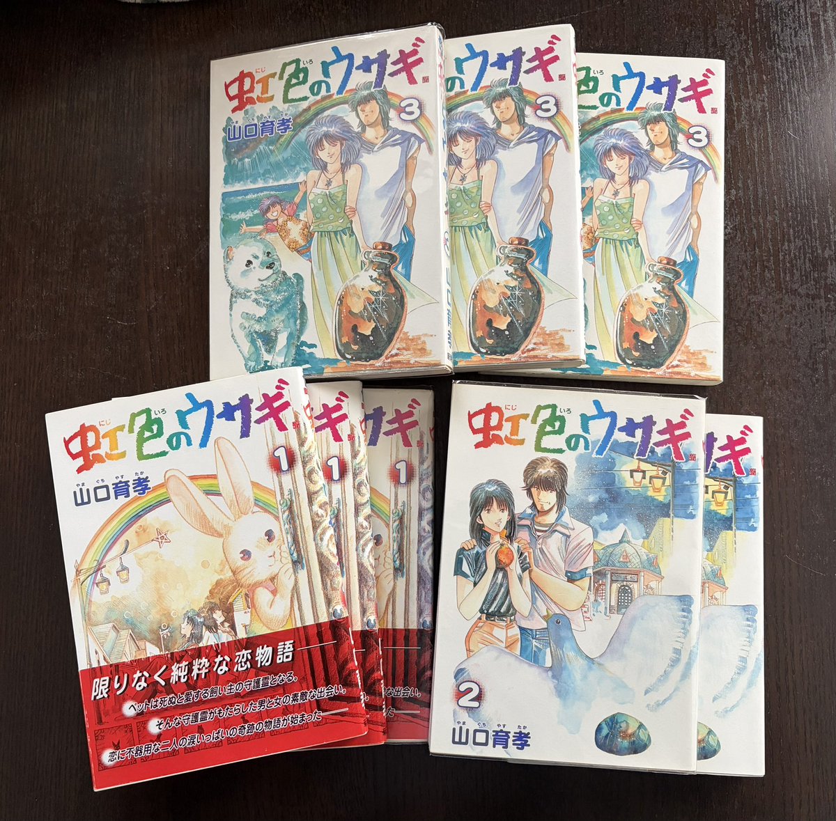 早い物でもうすぐ一年🥲🥲🥲 山口育孝先生『虹色のウサギ』を読むと