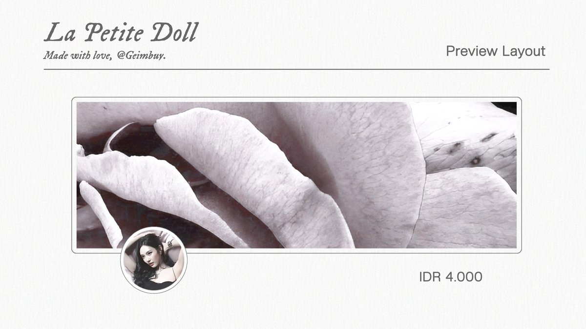 Geimbuy's tweet image. ㅤㅤ
Help  repost,  thankyou  so  much.

Petite   Doll   Colection  :  6  Layout 
ready    stock  Ningning   &amp;amp;  Winter.  
Price  on   pict.  DM  for  take,  ❤︎

—————   #zonauang  #zonaba  
ㅤㅤ