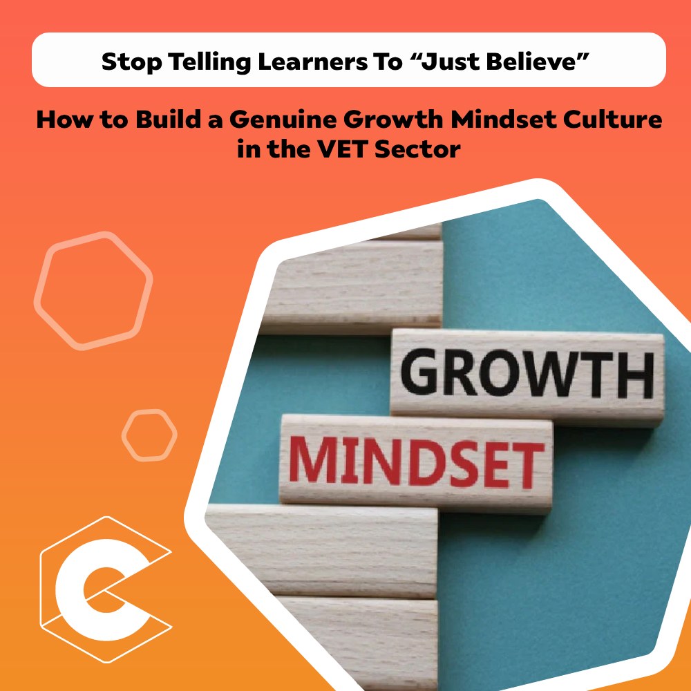 Stop Telling Learners To “Just Believe”

How to Build a Genuine Growth Mindset Culture in the VET Sector

Read more: caqaresources.com.au/blogs/news/sto…

#CAQA
#CAQACompliance
#CAQAGroup
#CaqaResources
#compliance
#compliantresources
#consultancy
#education
#educationsector
#rtoconsultants