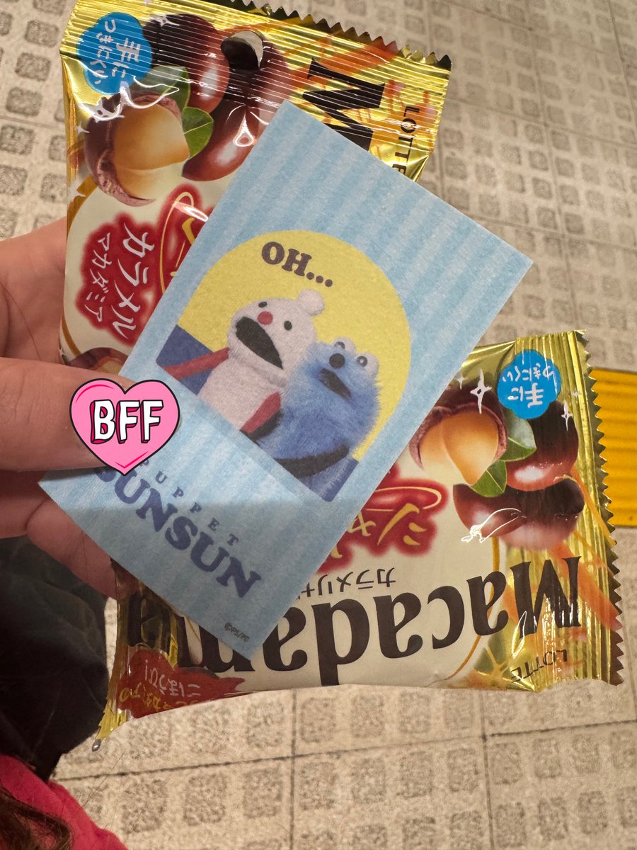 スンスンとノンノンが可愛すぎて今日のランチこれになったわ、、、