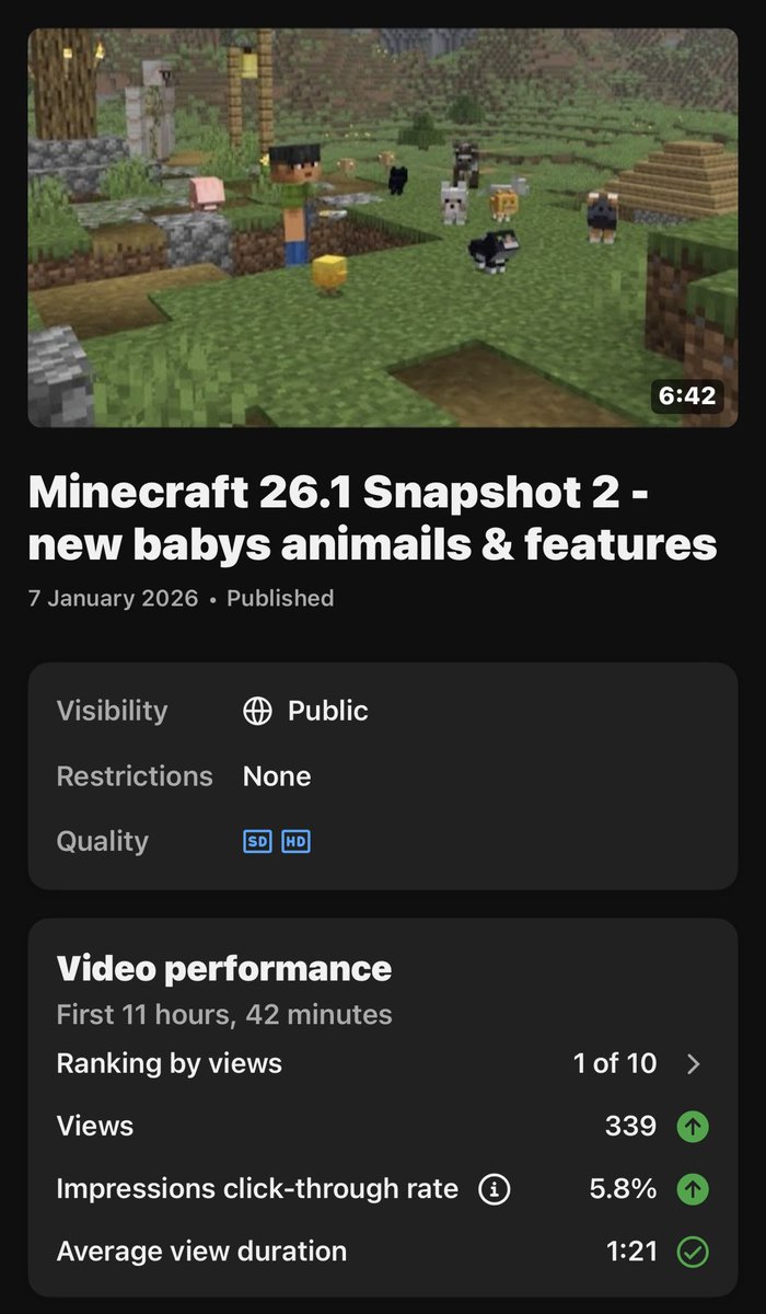 MCSillyGoose's tweet image. Finally getting somewhere with my YouTube skills thank you everyone for watching my videos on my YouTube channel  ❤️