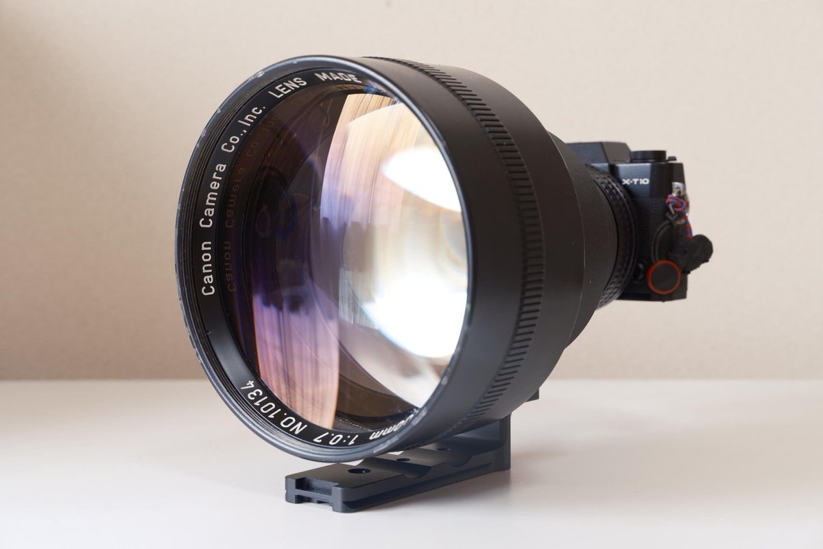 F1.0を切る大口径レンズの写真は唯一無二だと思う
#我こそは変態だと思う作品を晒そうぜ
産業用大口径レンズレビュー：CANON LENS X 100mm F0.7｜fixsenia <a href="/fixsenia/">fixsenia</a> note.com/fixsenia/n/ne5…