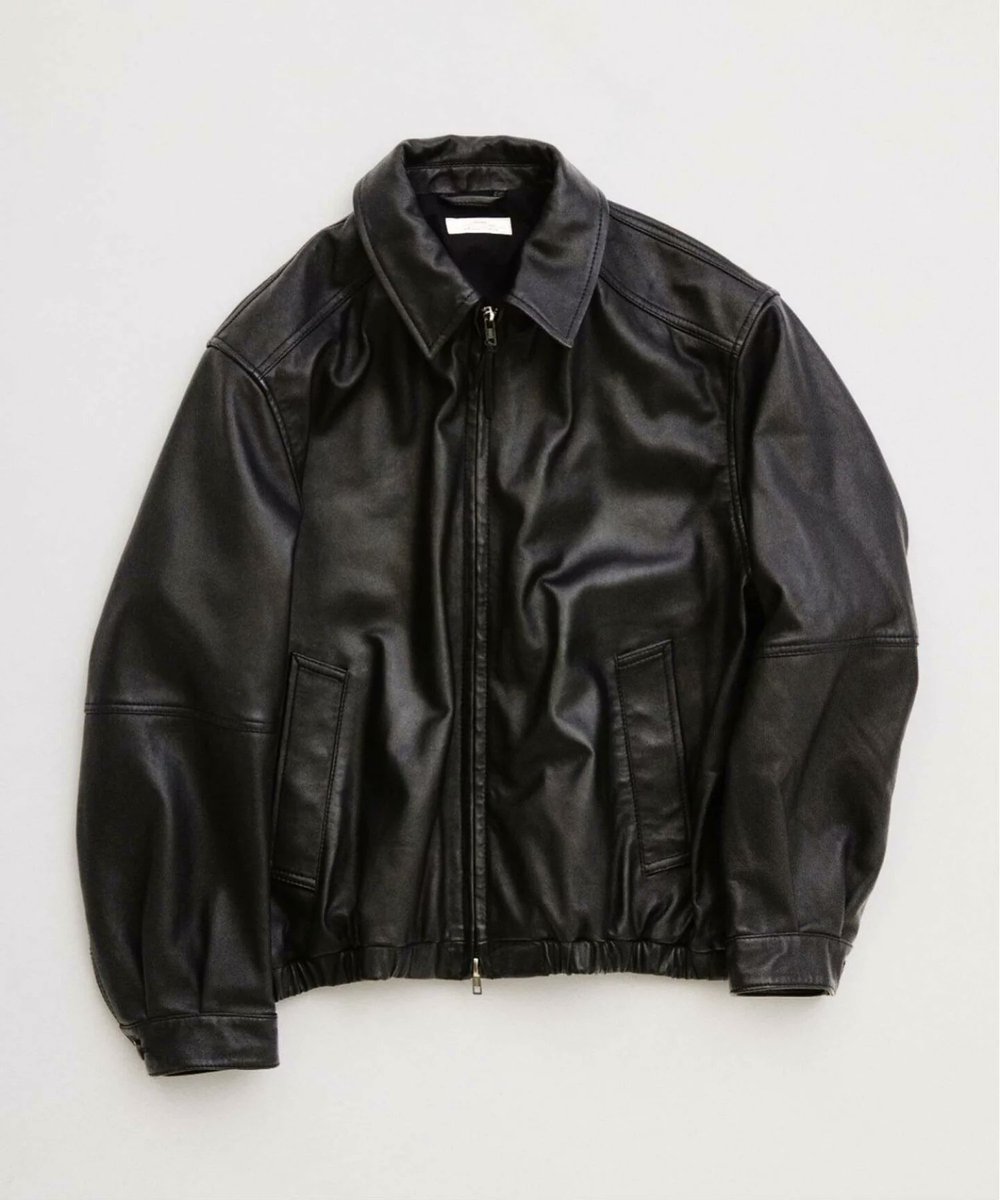 JOURNAL STANDARD relume 26SS『Lamb Leather Zip Jacket』が発売