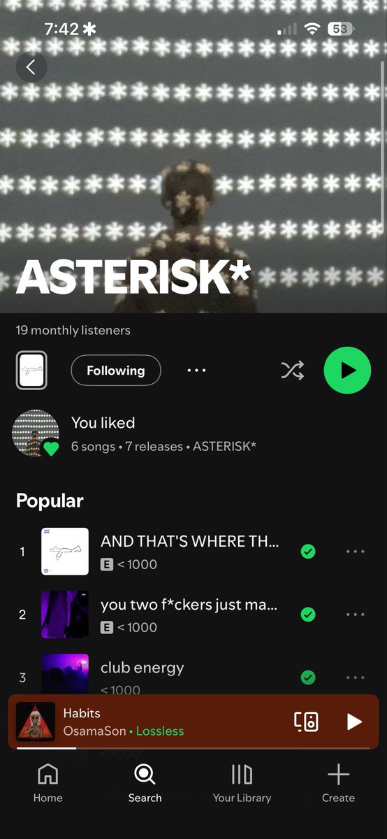 ASTERISK* tweet media