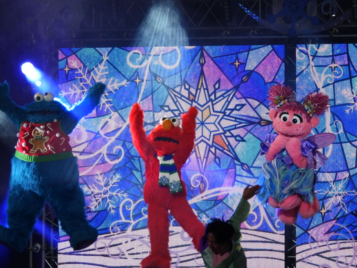 エルモ クッキーモンスター ジャンプアップスーツ SESAME STREET