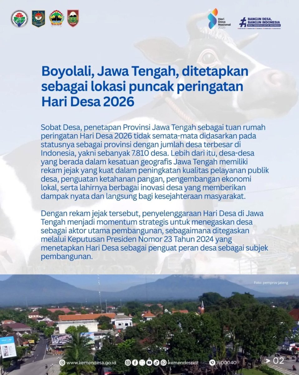 NeuvillChairil's tweet photo. Semarakkan Hari Desa dengan Bangun Desa Bangun Indonesia Desa Terdepan Untuk Indonesia

@prabowo 
@gibran_tweet 
@YandriSusanto27 
@ArizaPatria 
@KementerianDesaPDT
@desapenusantara 
#HariDesaNasional2026 
#PendampingDesaHebat 
#tppkemendesaPDT
#TPPProvAceh https://t.co/dAijxheK19