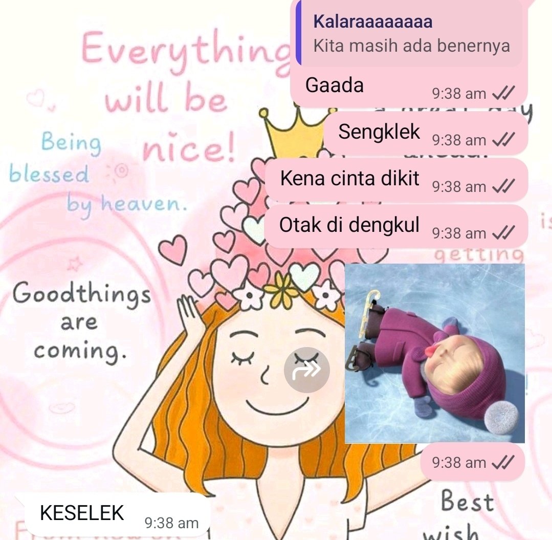 Padahal, gongnya disini