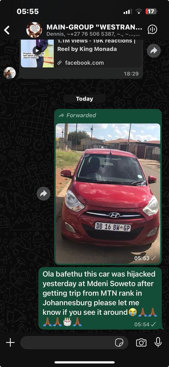 Patriot_S_A's tweet image. Patriots please be on the lookout for this criminal from Zola Soweto. He specializes in hijacking Uber/Bolt drivers. He recently hijacked a Hyundai i10 car and left the driver stranded at the Doornkop graveyard.