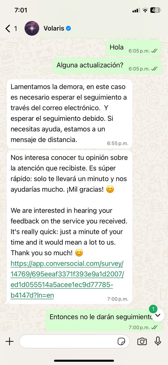 charly19924's tweet photo. @viajaVolaris @viajaVolaris y me van a decir lo mismo que en el whatsapp?
Que me espere hasta que me den seguimiento por correo, y en el correo no me responden desde noviembre 🤡 
@viajaVolaris ya déjense de tonterías y paguen y regresen lo que no es de ustedes 
Cada vez están peor 🤡 https://t.co/O4lkGHx9MI