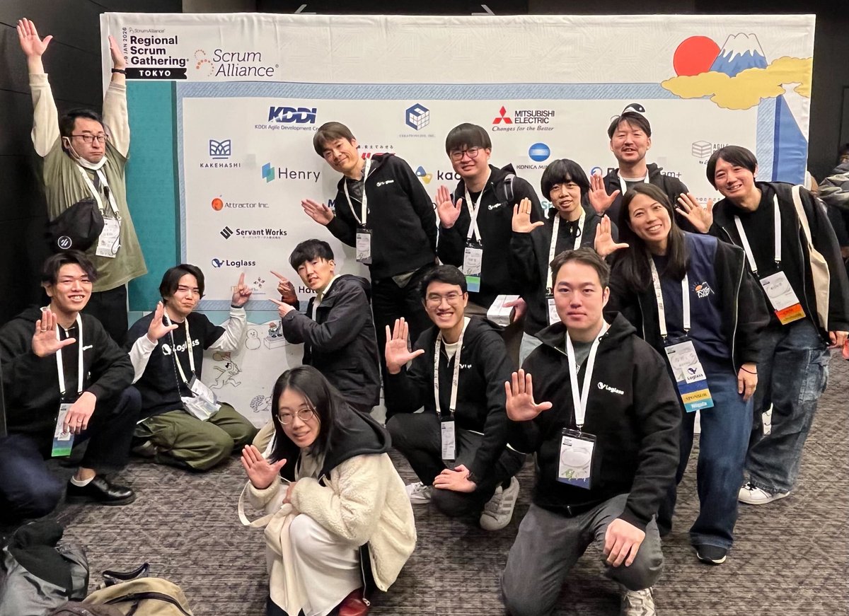#RSGT2026 にログラスから14名が参加しております🐳
会場でお会いした方はぜひギャザリングしていただけると幸いです🙌