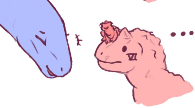 The Dinos found Vrog 🥹