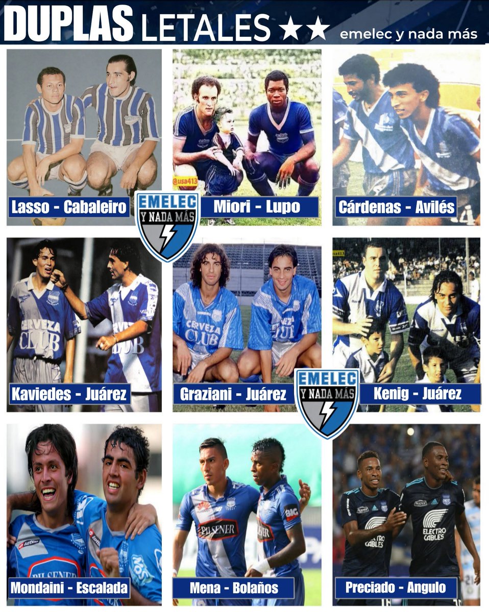Lindo estar en la historia del Club!!⚽️🥅🇪🇨💪🙌💙 <a href="/CSEmelec/">Club Sport Emelec</a>