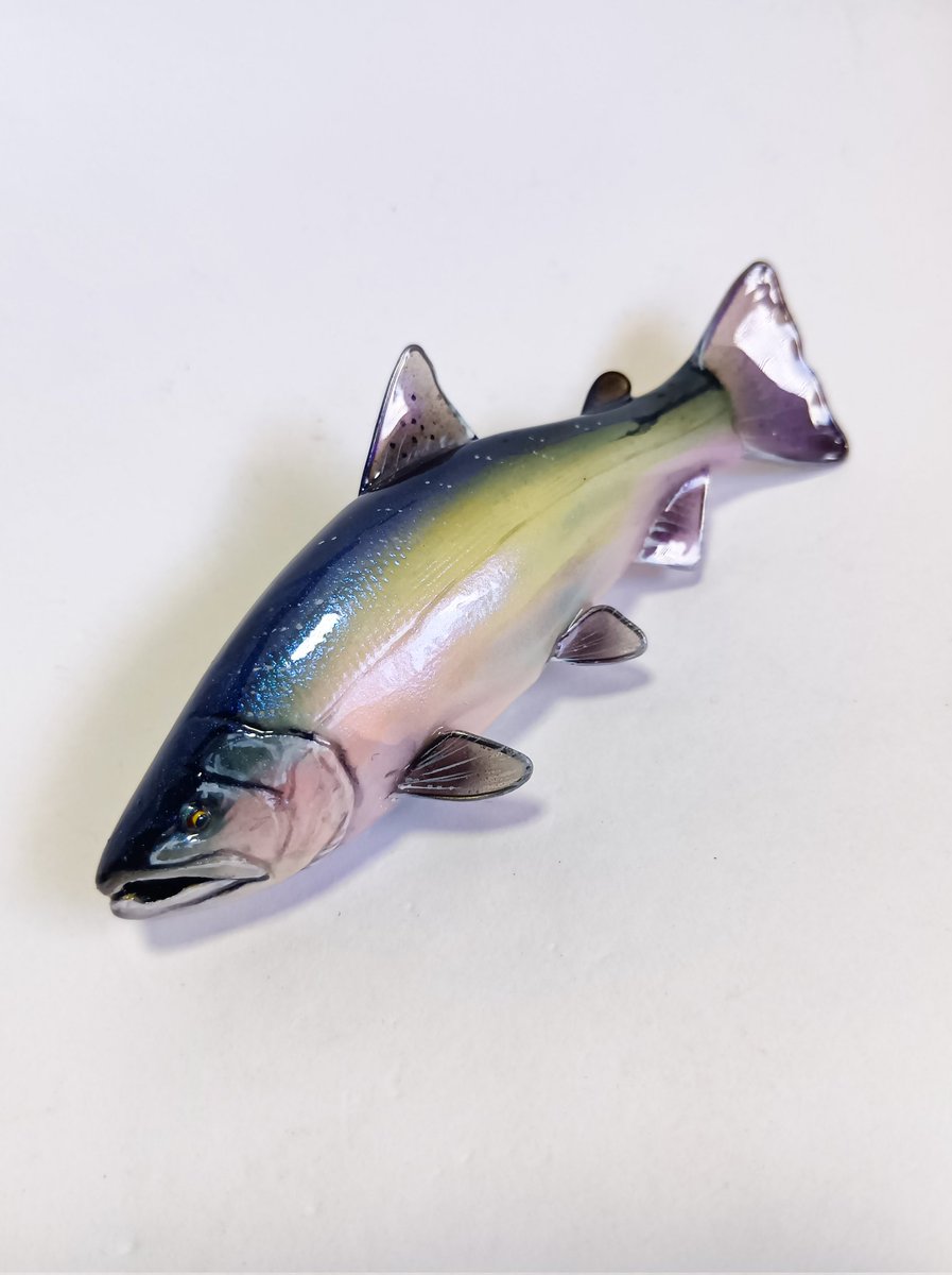 サクラマスブローチ サクラマス ブローチ✨