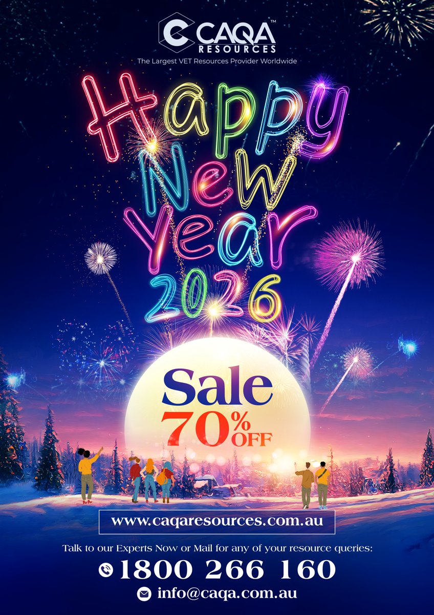 #NewYearSale #SpecialOffer #TrainingResources #BigSavings #CAQA #CAQAresources #CAQAGroup