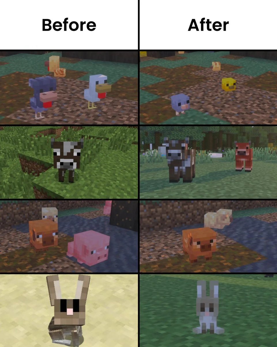 nitanlife's tweet image. 오 뭐야 마크 아기동물들 그래픽 바꼈대!!