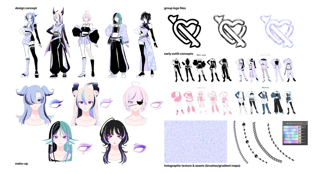 nrnmarie's tweet photo. Hello everyone!! (❁´◡`❁)

With permission from Finana, I've compiled and uploaded useful files for anyone looking to make fan work of the designs used in【Want Some More】!

Everything is linked below! https://t.co/ouF4dUKpcw