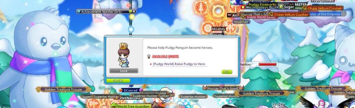 Will be spending my time this weekend helping <a href="/LucaNetz/">Luca Netz 🐧✳️</a> raise <a href="/pudgypenguins/">Pudgy Penguins</a> into Heroes on <a href="/MaplestoryU/">MapleStory Universe</a>. 

🐧