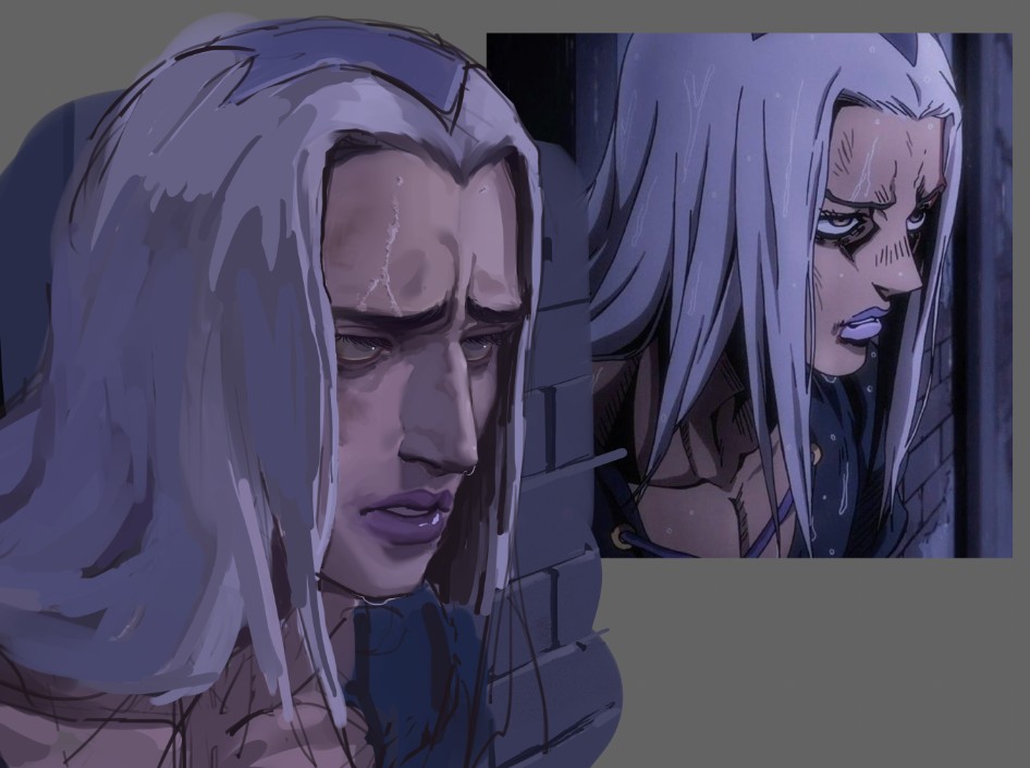 Ttoua1412's tweet image. That one abbacchio frame
#jjba