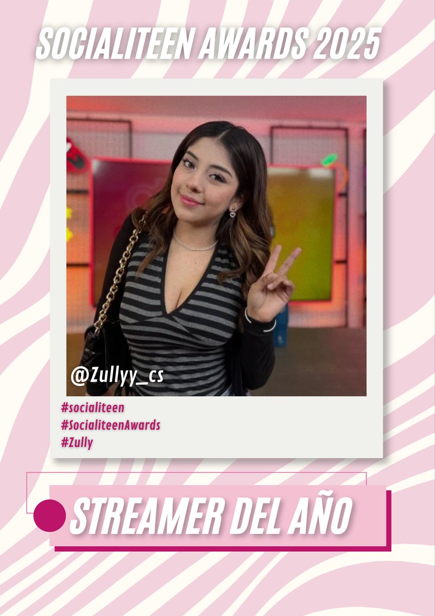 0xbarbozza's tweet photo. @sociali_teen Zullyy_cs
STREAMER DEL AÑO
#socialiteen
#TEAMGATCHURRAS😺🩷
#TEAMGATCHEROS😺💙 https://t.co/18D3N39mEN