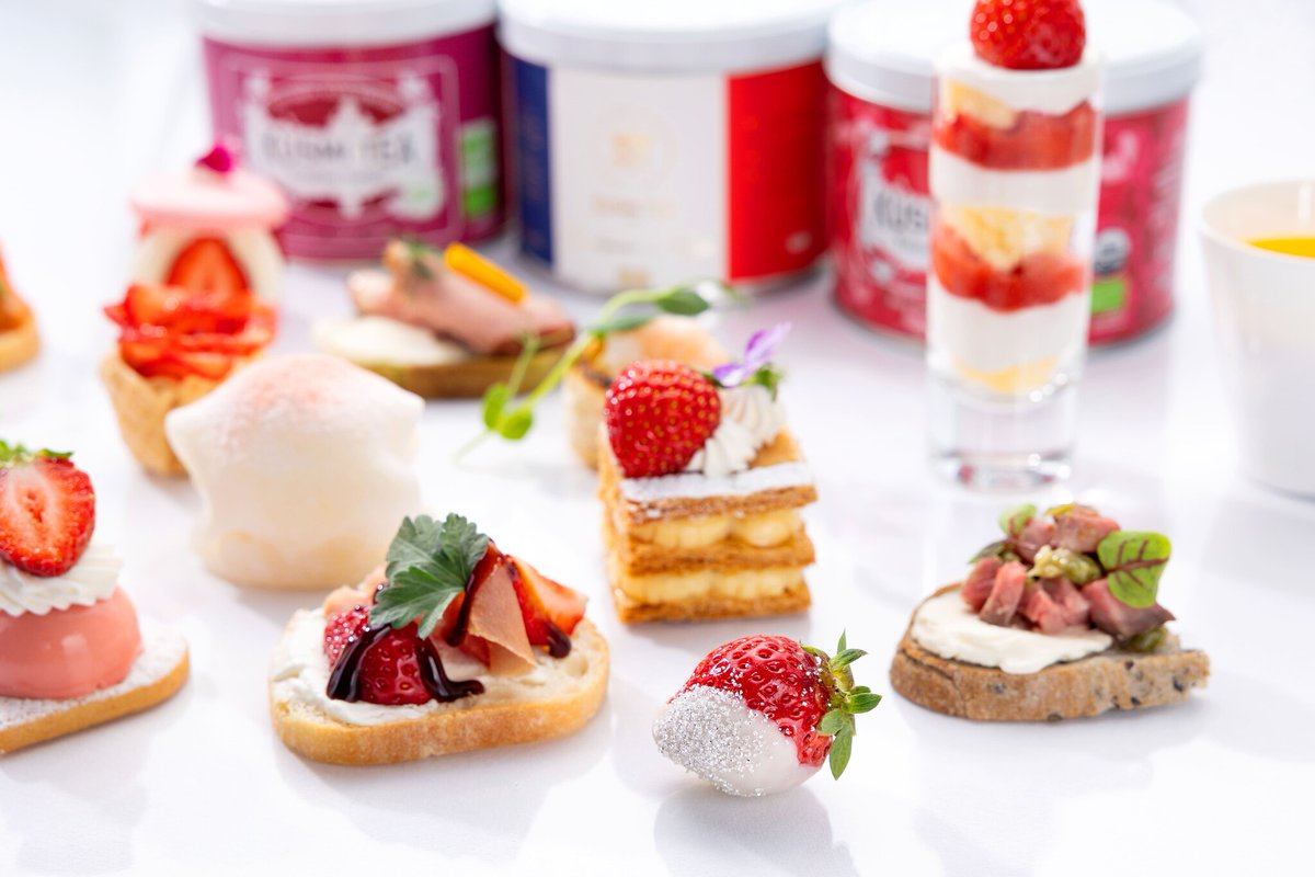 大阪駅直結　地上150mの絶景で味わう　7種のチーズタルティーヌと　7種のストロベリー・ミニャルディーズを楽しむ... prtimes.jp/main/html/rd/p…