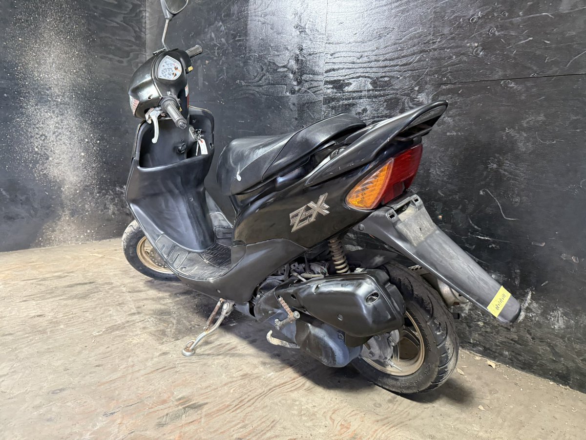 08010923H ホンダ ZX 黒 本物ZX！ 金ホイール！ サイスタ付き