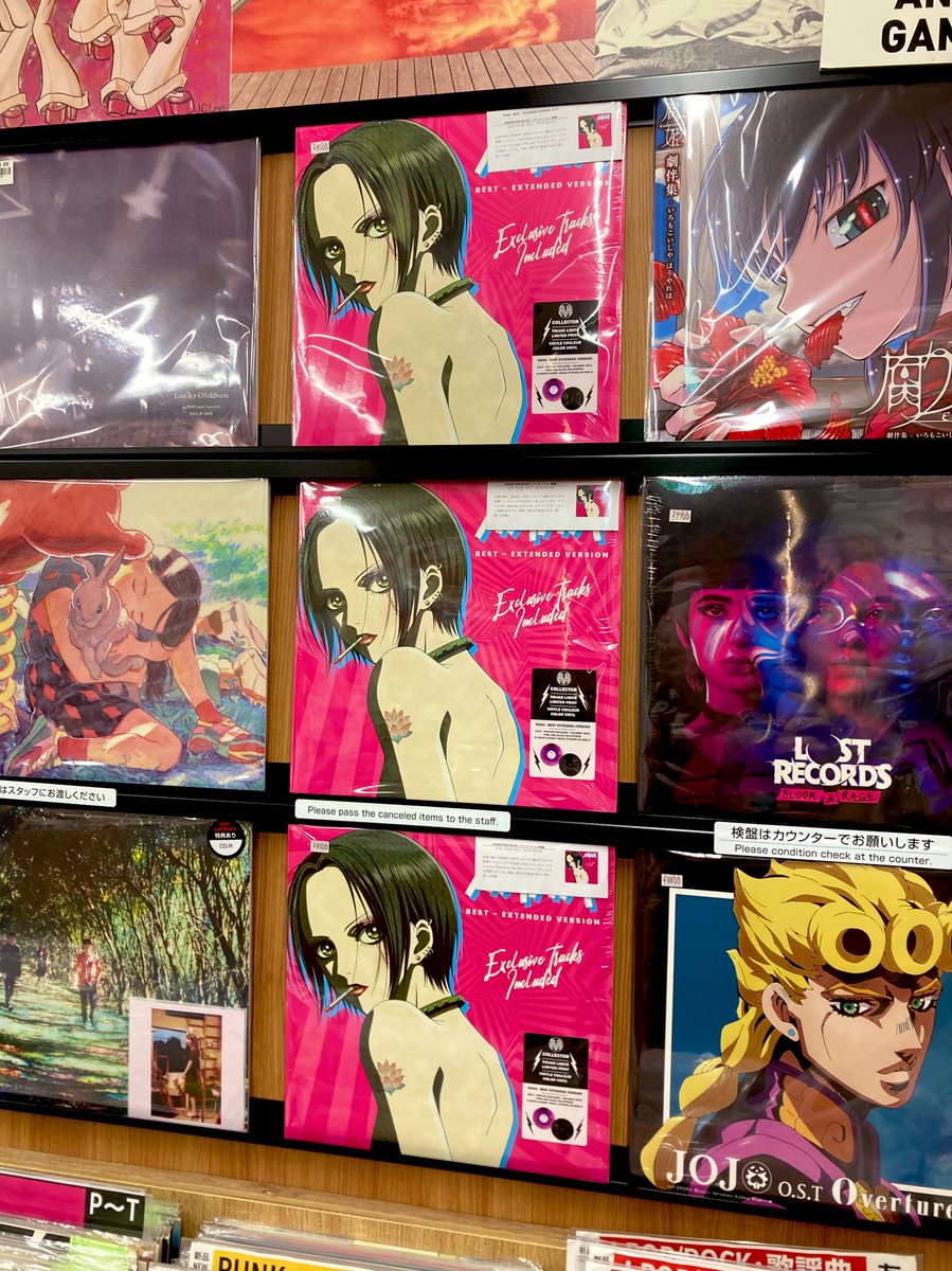 NANA』の2枚組LPが入荷！！店頭にて展開中ですので、ぜひご覧ください💥