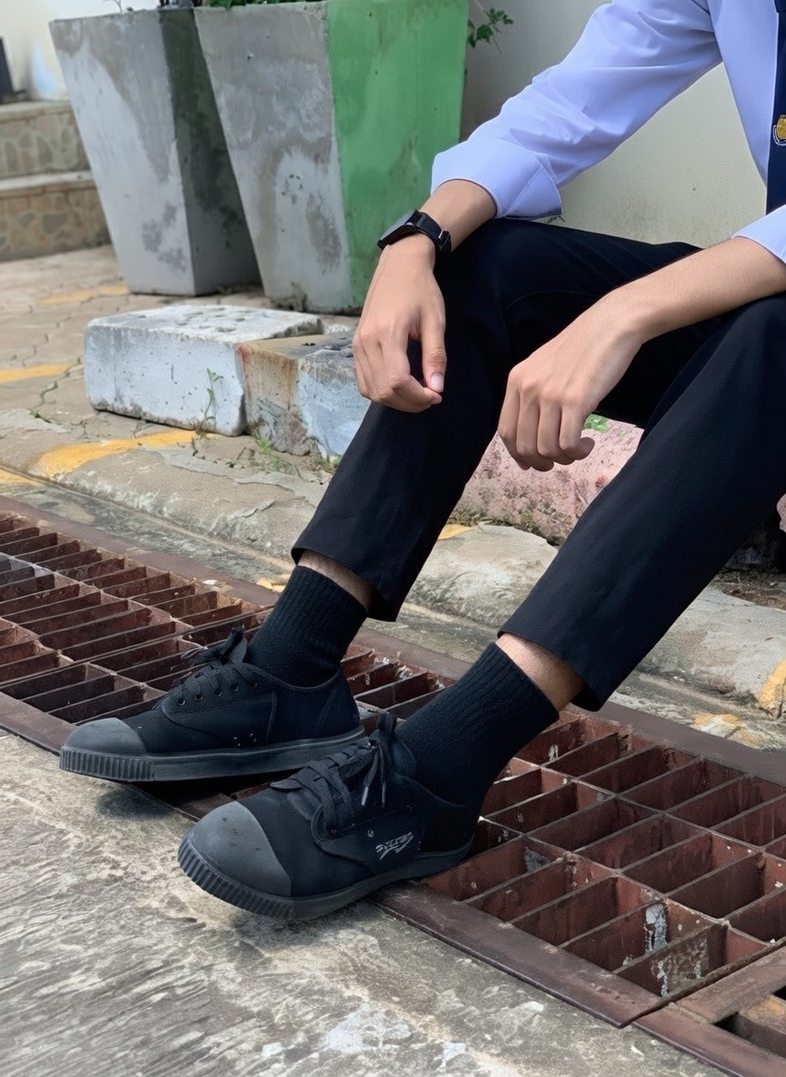 ถุงเท้าเด็กช่าง tweet media