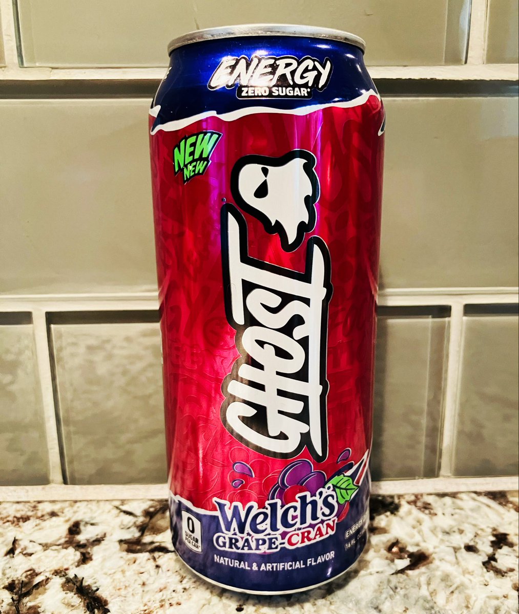 New #GhostEnergyDrink #WelchsGrapeCranberry. #GhostEnergy #WelchsGrapeCran #Welchs #Grape #Cranberry #ZeroSugar #BeSeen #Ghost #SugarFree #EnergyDrink #BeALegend #Energy #Drink <a href="/GhostLifestyle/">GHOST</a>