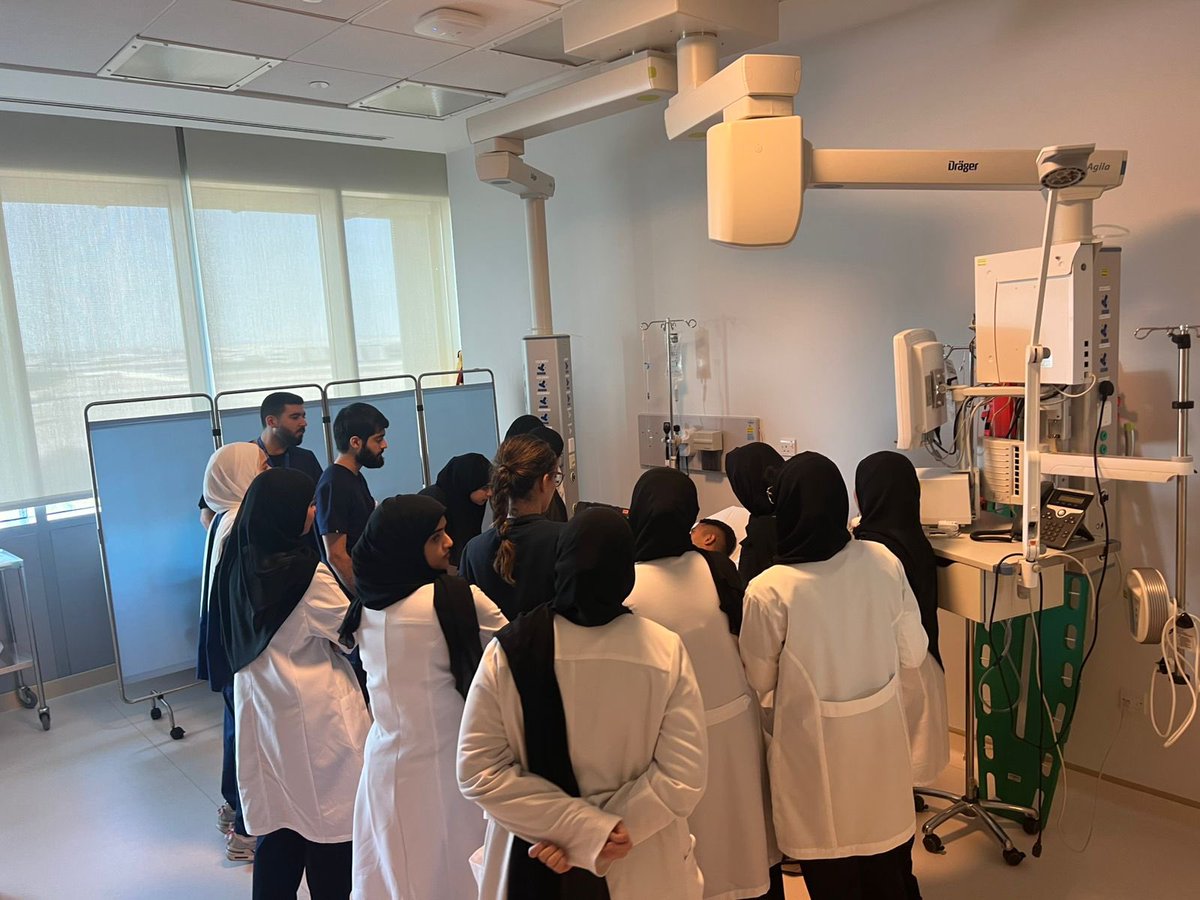 anwarsid80's tweet photo. Monthly #pocus training day @SSMCIMResidency @SSMCAbuDhabi now established for last 6 months 

Led and delivered by Dr Sara K, our senior resident with our Chief Residents, Dr Maryam and Dr Mohammed- without me present to drive it ! 

It’s taken 7 years of efforts for this program to take roots and develop a momentum of its own

Thank you @kosmos_echonous  for your support for helping this happen 🙏🏾

#pocus assisted physical examination should be standard of care in all hospitalized patients ✊🏾

@DoHSocial @RCPhysicians @acgme @ACGMEI @ISNkidneycare @ASNKidney @ERAkidney
