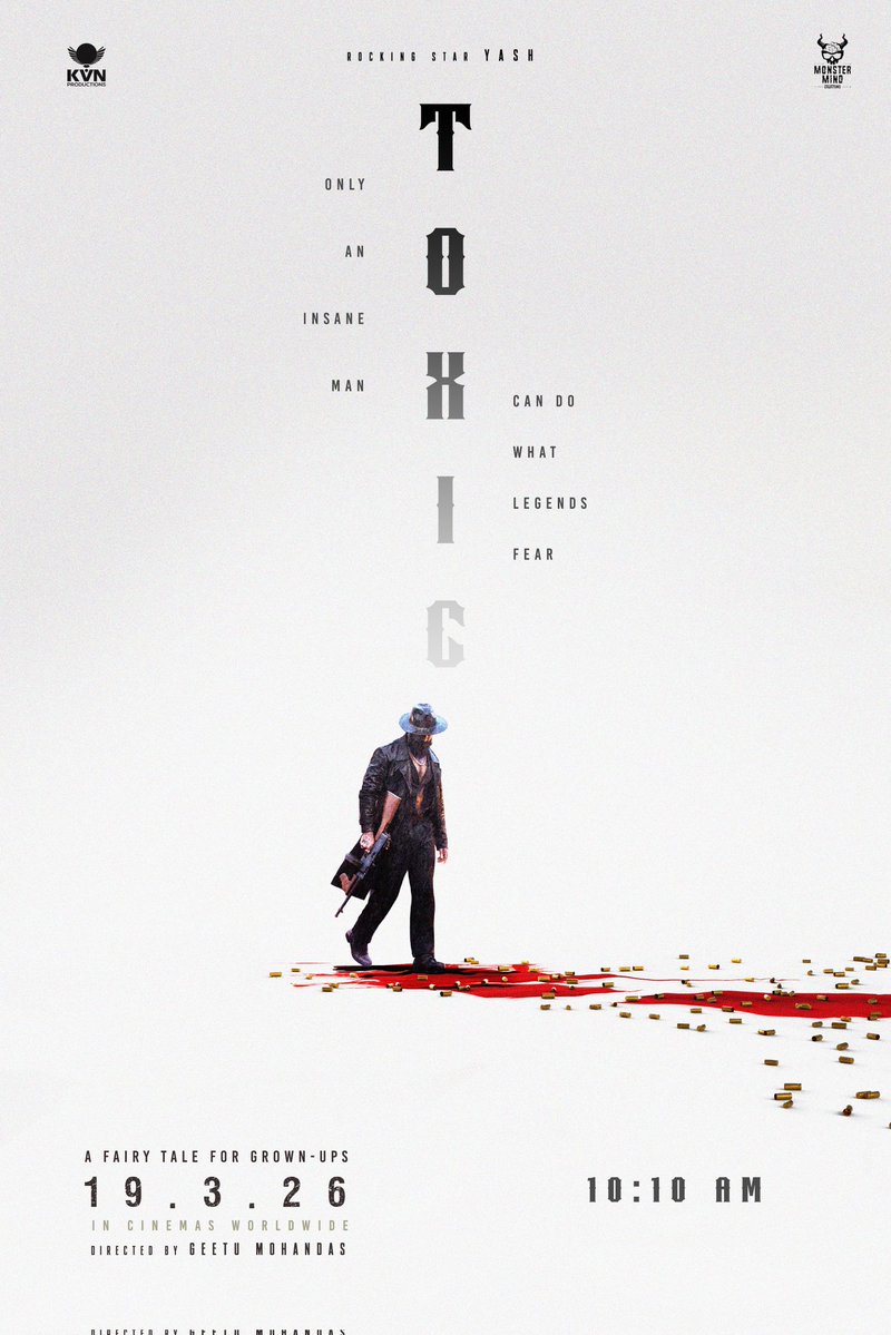 Sawan024's tweet image. #TOXIC TIK… TIK… TIK… ⏳
10:10 AM ⏰
History is about to be written.
Only an insane man can do what legends fear.
🔥 #TOXIC
A Fairy Tale for Grown-Ups