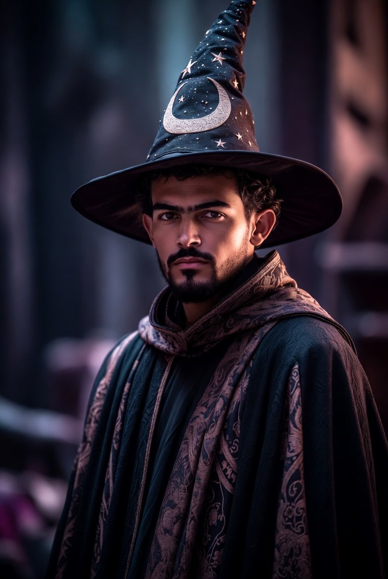 hey grok. lemme see trae as a wizard one time.