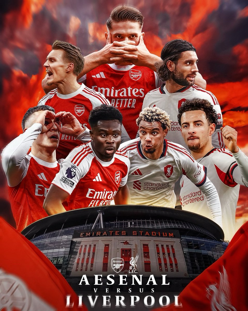 All_AboutARS's tweet photo. 🔴 𝙄𝙏'𝙎 𝙎𝙐𝙋𝙀𝙍 𝘽𝙄𝙂 𝙈𝘼𝙏𝘾𝙃 ⚪

🏆 Premier League #Matchday21
⚽ Arsenal 🆚 Liverpool
📆 Jumat, 9 Januari 2026
🕓 Kick off : 03.00 WIB
📺 Live on @vidiosports &amp; Streaming 
🏟️ Emirates Stadium, London #ENG

Gimana Prediksi kalian goons?? 👀👇🏻👇🏻👇🏻

#AllAboutARS #ARSLIV https://t.co/S1zsvUIaii